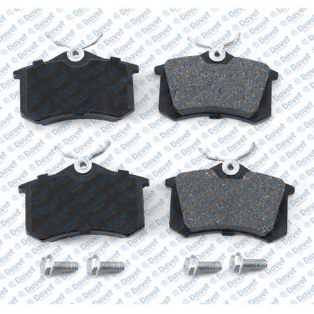AYD 60033B Fren Balatasi Arka 16mm Wva 20961 Passat Golf Iv Bora Polo  (87-96) Fluence Megane (Dort Civatali)